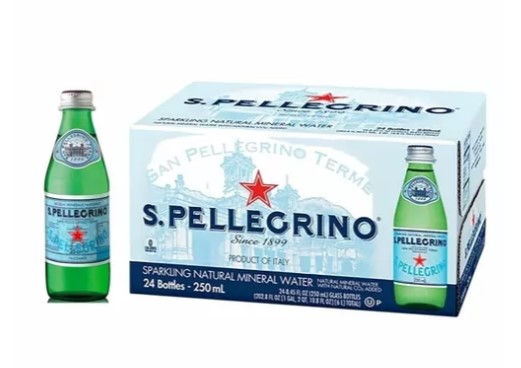 SAN PELLEGRINO GLASS BOTTLES
