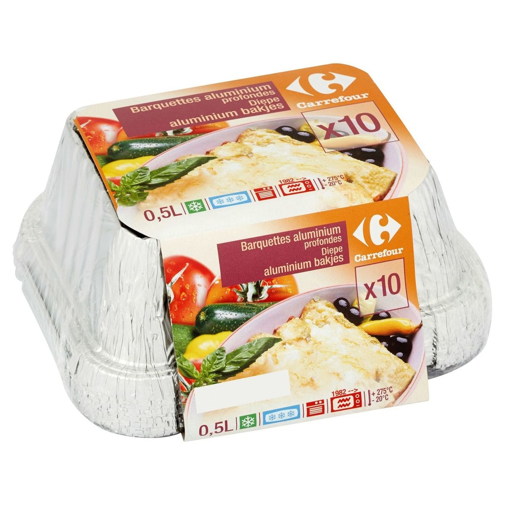 ALUMINIUM CONTAINERS 0.5L
