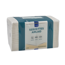 DISPOSABLE NAPKINS AIRLAID WHITE