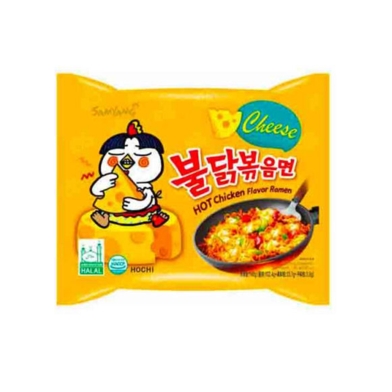 SPICY CHICKEN RAMEN "BULDAK" HALAL CHEESE FLAVOUR