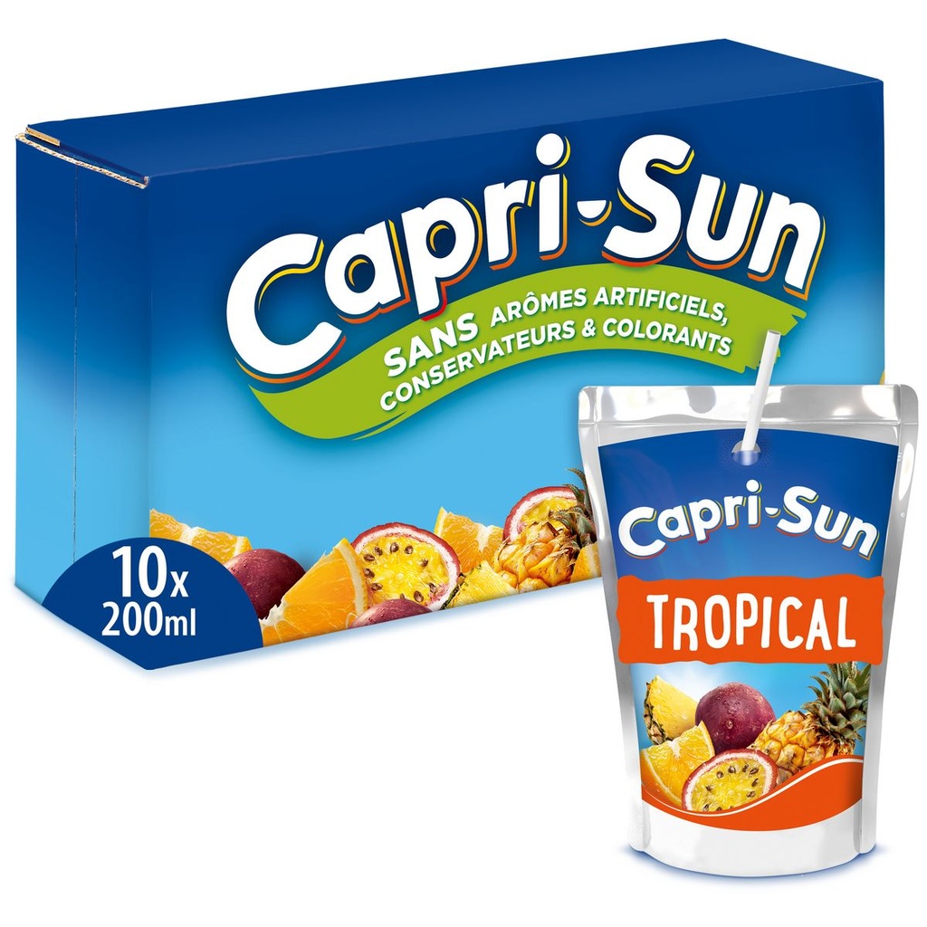 CAPRI SUN TROPICAL FRUIT