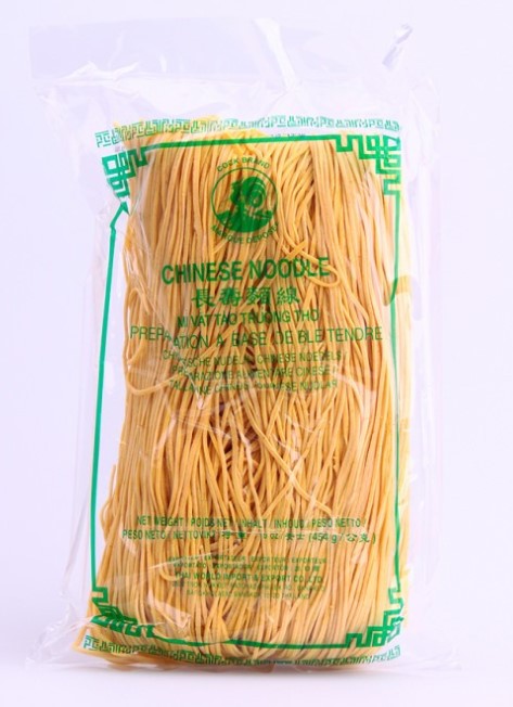 YELLOW NOODLES MADE FROM SOFT WHEAT