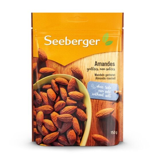 ALMONDS ROASTED AND UNSALTED