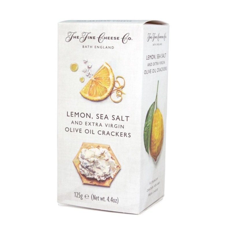 CRACKERS LEMON, SEA SALT AND EXTRA VIRGIN OLIVE OIL
