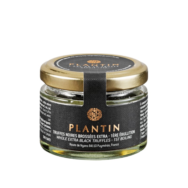 CANNED WHOLE BLACK TRUFFLE MELANOSPORUM EXTRA 1ST CHOICE