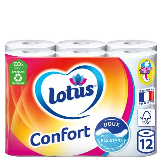 TOILET PAPER 2 PLY CONFORT