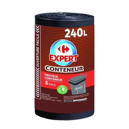 BIN BAGS 240L (CARREFOUR EXPERT)
