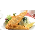 [Fish and Chips de Colin 150g - Colis de 5kg] FISH AND CHIPS 150 G PORTIONS - BOX OF 5 KG