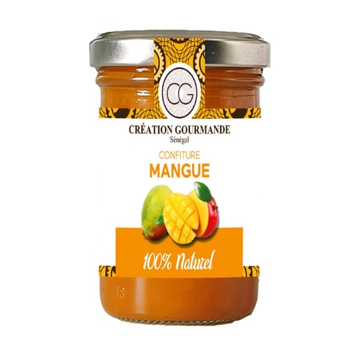 [312120] HOMEMADE MANGO JAM WITH PIECES (CREATION GOURMANDE)