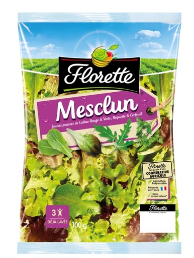 [FB22402200101652] LETTUCE MESCLUN SALAD (FLORETTE)
