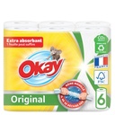 [187842] PAPER TOWEL ORIGINAL WHITE X6 OKAY (OKAY)