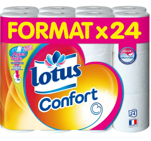 [187841] TOILET PAPER CONFORT (LOTUS)