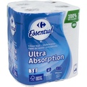 PAPER TOWELS ULTRA ABSORPTION (Essential)